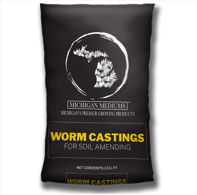 MICHIGAN MEDIUMS WORM CASTINGS