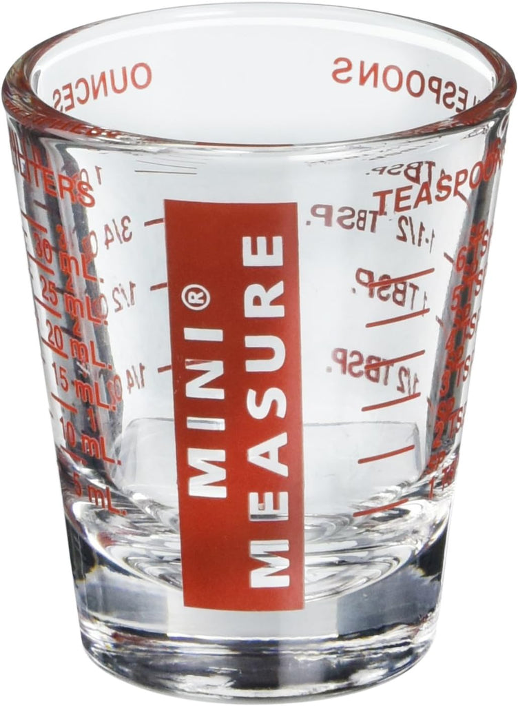 Measuring Shot Glass Graduated Lead-Free Crystal Glass 15ml