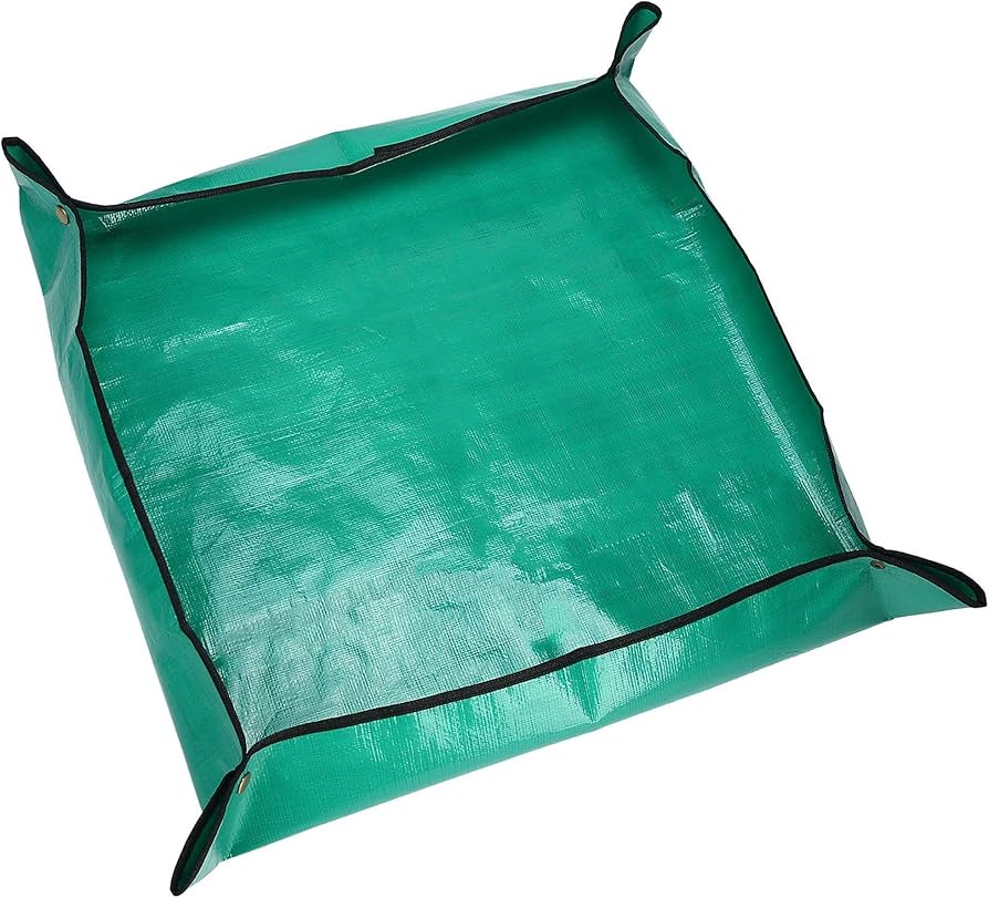 Waterproof Foldable Potting Mat for Indoor Plant Transplanting Reusable for Repotting Portable Gardening Mat