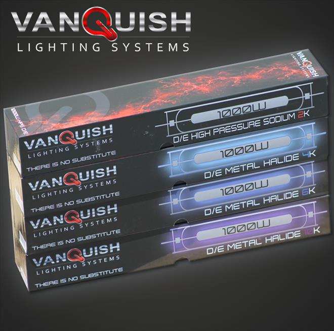 VANQUISH 1000 WATT DE BULBS